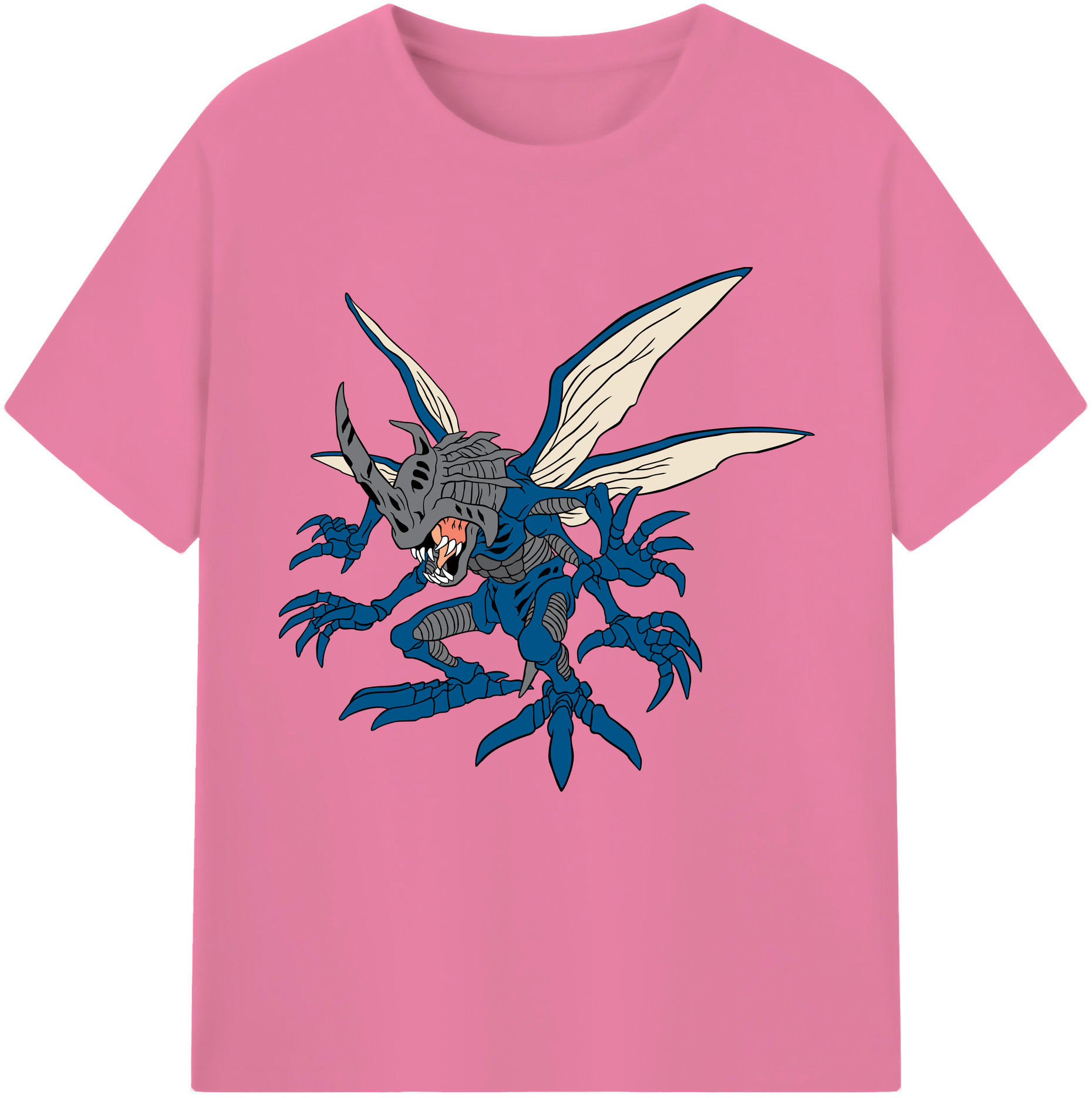 （画像用） Digimon デジタルモンスター/デジモン 綿100％半袖Tシャツ（フロントプリント）